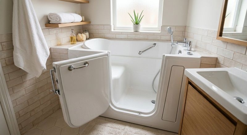 Accessible Tub Installation in Newark, DE