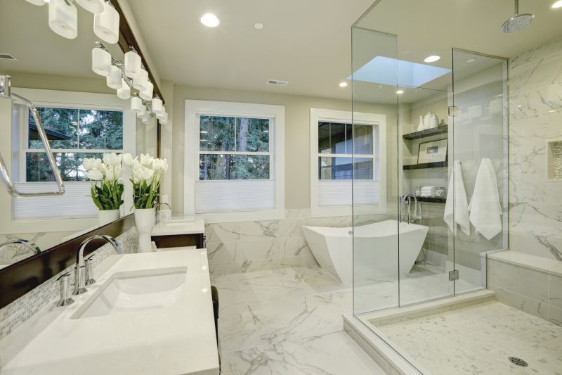 Modern Bathroom with Tech Features