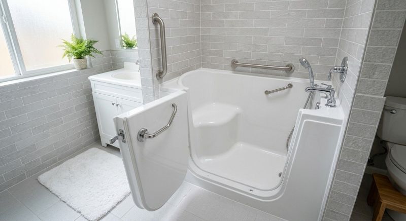 Elderly Bathtub Installation in Newark, DE