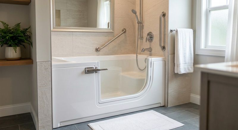 Senior Bathtub Installation in Frederick, MD